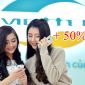 Loạt nhà mạng tặng data, miễn phí nhiều dịch vụ: Viettel tặng 50% Data trong mùa dịch