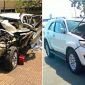 Toyota Fortuner đâm trực diện vào đuôi xe tải nhưng túi khí không bung, chuyên gia lý giải ra sao?