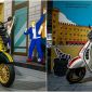 Honda SH Mode 'run rẩy' trước mẫu xe ga với phong cách đường đua 'bao ngầu' của Vespa