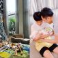 Hình ảnh hạnh phúc của gia đình Cường Đô La - Đàm Thu Trang trong ngày Noel