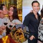 Chia sẻ ảnh gia đình xum vầy, Kim Lý vô tình để lộ vóc dáng thật và mặt mộc của Hà Hồ gây choáng