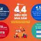 Shopee 4.4 Siêu Hội Mua Sắm: Tăng 6 lần số sản phẩm bán ra chỉ trong 2 giờ