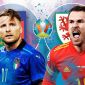 Trực tiếp bóng đá Italia vs Xứ Wales 23h00 ngày 20/6 - Bảng A EURO 2021: Link VTV3 HD