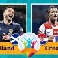 Trực tiếp Croatia vs Scotland - bảng D EURO 2021- 02h00, 23/6: Link VTV3 HD nhanh chín xác nhất