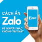 Cách ẩn tài khoản Zalo để không bị tìm thấy 