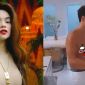 Hồ Ngọc Hà chụp lén Kim Lý, để lộ body săn chắc, công khai lời hứa của ông xã khiến CĐM ngạc nhiên