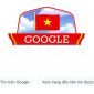 Google thay biểu tượng trang chủ chào mừng ngày Quốc Khánh Việt Nam