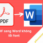 No1converter hướng dẫn cách khắc phục các lỗi thường gặp khi chuyển file PDF sang Word