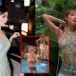 Clip riêng tư của Lệ Quyên tại bể bơi, khoe dáng nuột nà lấn át Hồ Ngọc Hà, Ngọc Trinh