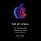 Apple chính thức công bố sự kiện ngày 8 tháng 3 với tên gọi 'Peek performance'