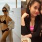 Chị gái Ngọc Trinh diện bikini khoe vòng 1 lấn lướt em gái, tư thế tạo dáng cùng chồng gây nhức mắt