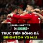 Trực tiếp bóng đá Brighton vs MU [23h30, 7/5]; Trực tiếp Ngoại hạng Anh hôm nay