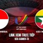 Trực tiếp bóng đá U23 Indonesia vs U23 Myanmar - Trực tiếp bóng đá SEA Games 31 -Link trực tiếp VTV6