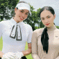 Hương Giang chia sẻ ảnh thân mật bên Phạm Hương ở sân golf, sắc vóc thật 2 nàng hậu gây ngỡ ngàng
