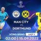 Trực tiếp bóng đá Man City vs Dortmund - UEFA Champions League: Haaland 'nhấn chìm' đội bóng cũ?