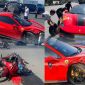 Tài xế Ferrari 488 ra đầu thú, hé lộ nguyên nhân bỏ trốn khỏi hiện trường