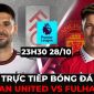 Xem trực tiếp bóng đá MU vs Fulham ở đâu, kênh nào?; Link xem MU; Link xem Ngoại hạng Anh K+ Full HD