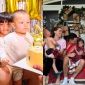 Hồ Ngọc Hà cười 'nghiêng ngả' khi thấy phản ứng của Leon và Lisa khi thấy ông già Noel