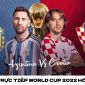 Lịch trực tiếp World Cup 2022 hôm nay 13/12 - Xem trực tiếp World Cup 2022 trên VTV