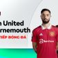 Trực tiếp bóng đá MU vs Bournemouth, 3h ngày 4/1 - Vòng 19 Ngoại hạng Anh; Link xem Man Utd FULL HD