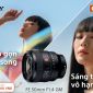 Sony thêm sự lựa chọn cho dải ống kính full-frame nhỏ gọn với FE 50mm F1.4 GM