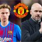 De Jong bất ngờ 'phản bội' Barca, để ngỏ khả năng gia nhập MU trong kỳ chuyển nhượng hè 2023