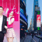 Duy Mạnh hạnh phúc chia sẻ việc ảnh của Cầm xuất hiện ở Quảng trường Thời Đại, Mỹ: Chúc mừng con gái