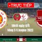 Xem bóng đá trực tuyến CAHN vs Hải Phòng - Link xem trực tiếp bóng đá Việt Nam hôm nay V.League 2023