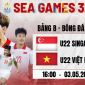 Xem trực tiếp bóng đá U22 Việt Nam vs U22 Singapore ở đâu, kênh nào? Link xem SEA Games 32 VTV5 HD