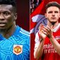 Tin bóng đá sáng 2/7: Thương vụ Onana về MU ngã ngũ; Declan Rice đã là người của Arsenal?