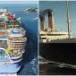 Điểm trùng hợp giữa siêu du thuyền lớn nhất thế giới vừa ra mắt với ‘huyền thoại’ Titanic