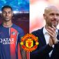 Tin chuyển nhượng MU 15/8: Rashford trên đường gia nhập PSG?; HLV Ten Hag kích hoạt 'bom tấn kép'