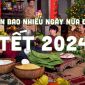 Còn mấy tháng nữa tới Tết Dương lịch năm 2024? Người lao động được nghỉ bao nhiêu ngày?