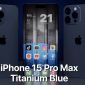 Chiêm ngưỡng thiết kế đẹp mãn nhãn iPhone 15 Pro Max vỏ titan siêu mịn, viền màn hình cực mỏng