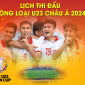 Lịch thi đấu U23 Việt Nam tại vòng loại U23 châu Á 2024: HLV Troussier không có đối thủ tại bảng C?