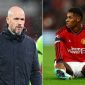 Tin MU hôm nay 6/11: Man United 'đứng đầu' Ngoại hạng Anh; Rashford mâu thuẫn với Ten Hag?