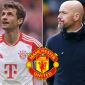 Chuyển nhượng MU 8/12: HLV Ten Hag xác nhận chiêu mộ Thomas Muller; Thiago cập bến Manchester United