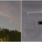Một người phụ nữ phát hiện vật thể có hình giống đĩa bay trên bầu trời, UFO của người ngoài hành tinh ghé thăm?