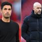 Huyền thoại MU bất ngờ xác nhận, Mikel Arteta sẽ thay thế HLV Ten Hag vào cuối mùa