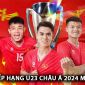 Bảng xếp hạng U23 châu Á 2024 mới nhất: U23 Việt Nam khởi đầu thuận lợi