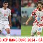 Bảng xếp hạng EURO 2024 - Bảng B: Italia gây thất vọng, Croatia xếp bét bảng