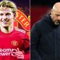 Chính thức xong vụ De Jong tới Manchester United vào mùa đông, HLV Ten Hag chốt cái tên bị thay thế