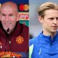 Chuyển nhượng MU 10/10:Chính thức xong vụ Zidane tới Man Utd; De Jong đàm phán với Manchester United