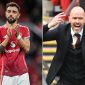 Bruno Fernandes công khai 'cưa ghế' Ten Hag, Manchester United có thuyền trưởng mới trong 48h tới?