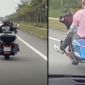 Chấn động: Nhóm thanh niên lái mô tô phân khối lớn buông cả hai tay, danh tính bất ngờ