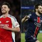 Lịch thi đấu bóng đá Champions League hôm nay: Declan Rice lập kỷ lục, Arsenal đại thắng PSG?