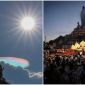 ‘Điềm lạ’ xuất hiện trong ngày đầu tôn trí Xá lợi Phật ở đỉnh núi Bà Đen khiến nhiều người xôn xao