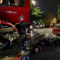 Nghi vấn trưởng công an xã ở Hà Nội say rượu lái xe tông liên hoàn 6 xe máy rồi rời khỏi hiện trường