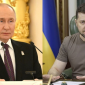 Tổng thống Putin tuyên bố bất ngờ ngay sau khi bị Tổng thống Ukraine cảnh báo trừng phạt nặng nề