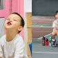 Biểu cảm siêu 'cưng' của cặp song sinh nhà Hồ Ngọc Hà khi 'bị bắt' ra sân chơi Pickleball